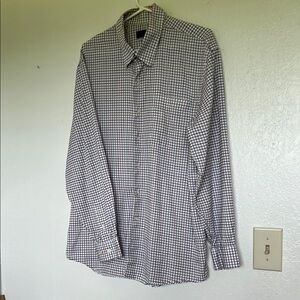 Cutter & buck  signature collection Men's Checkered Shirt - Sz XL